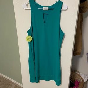 Teal dress